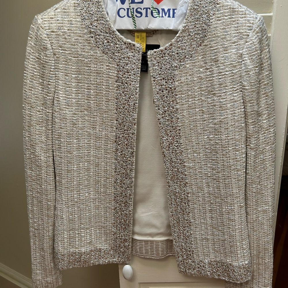 St.John couture dress with matching jacket